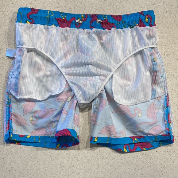 New Maamgic Flamingo Swimtrunks with 3 pockets size L - Picture 10 of 11